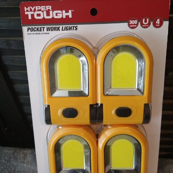 4 Pack Pocket Work Lights w/ Batteries - Picture 5 of 5